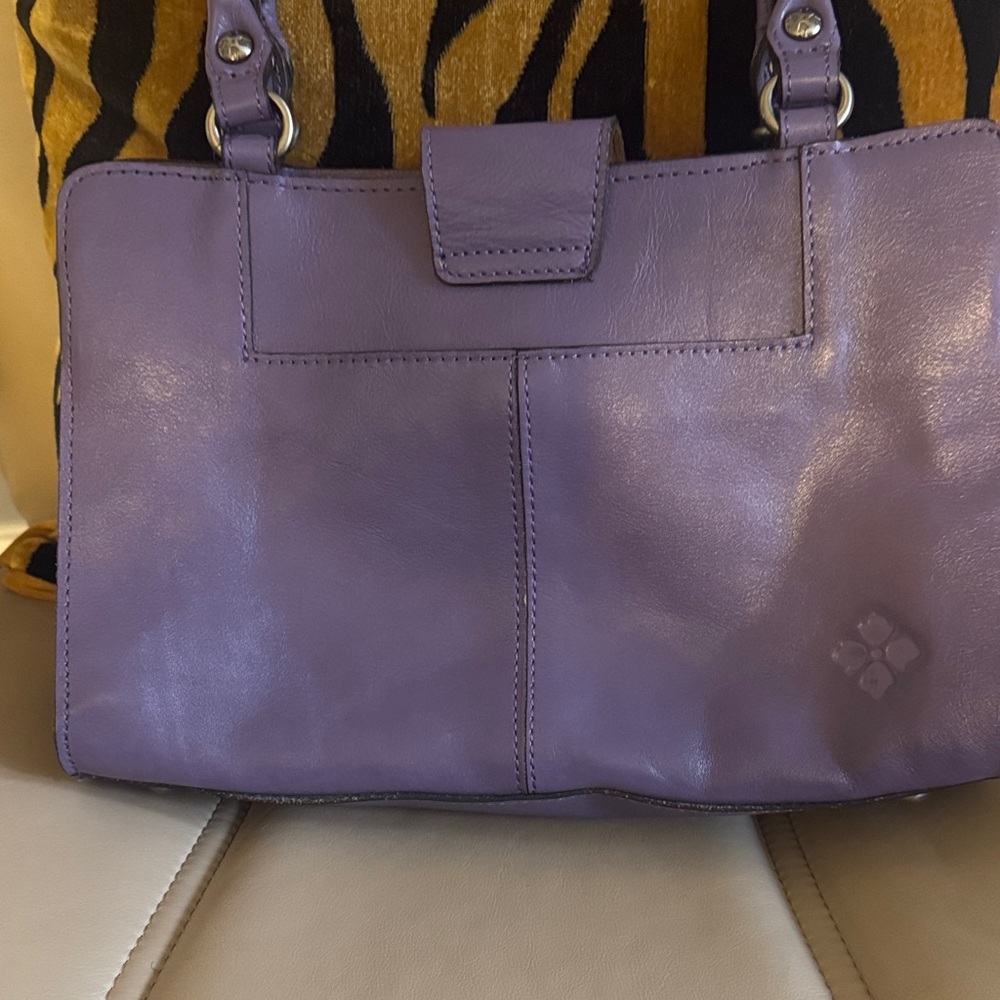 Purple Floral Women Bag - Picture 5 of 8